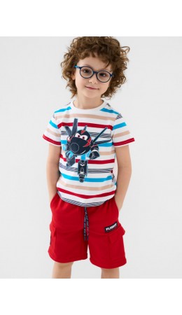 Шорты трикотажные для мальчиков red
