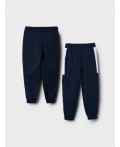 Брюки трикотажные для мальчиков, 2 пары в комплекте bright blue, dark blue