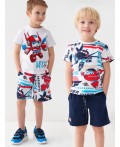 Шорты трикотажные для мальчиков, 2 шт в комплекте multicolor