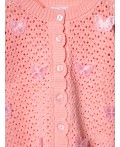 Кардиган детский трикотажный для девочек pale pink