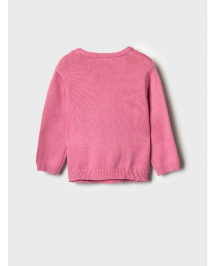 Джемпер детский трикотажный для девочек pink