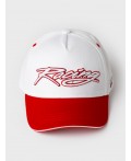 Кепка текстильная для мальчиков white, red