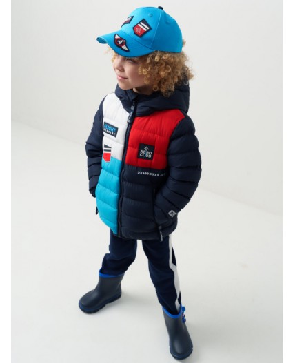 Кепка текстильная для мальчиков bright blue, dark blue