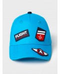 Кепка текстильная для мальчиков bright blue, dark blue