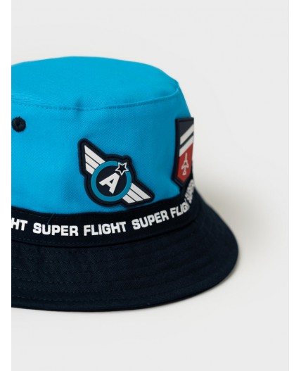 Панама текстильная для мальчиков bright blue, dark blue