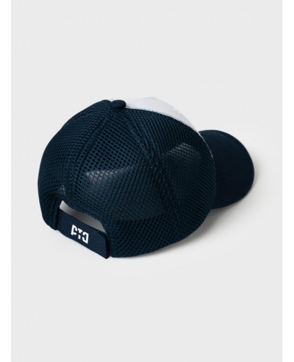 Кепка текстильная для мальчиков white, dark blue