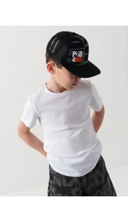 Кепка текстильная для мальчиков черный