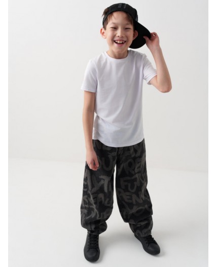 Кепка текстильная для мальчиков черный