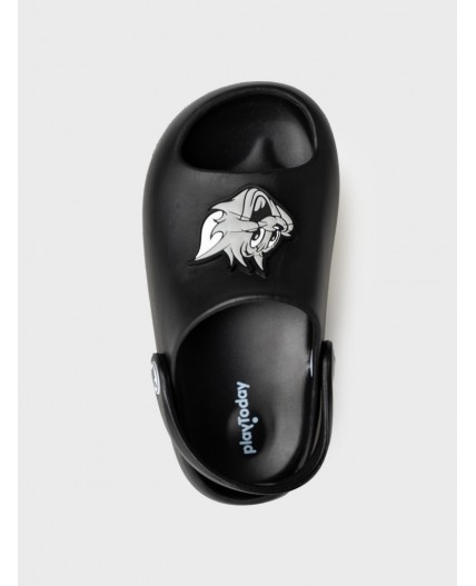 Сабо для мальчиков черный