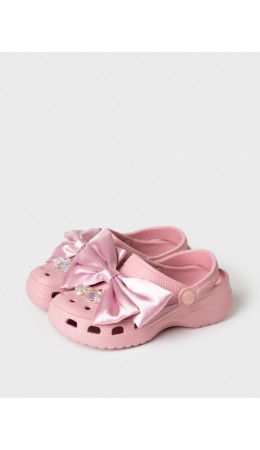Сабо для девочек розовый