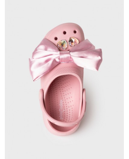 Сабо для девочек розовый