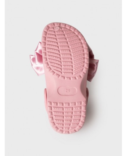 Сабо для девочек розовый