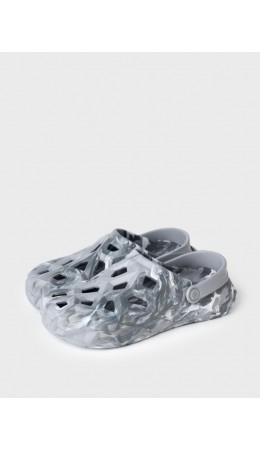 Сабо для мальчиков серый