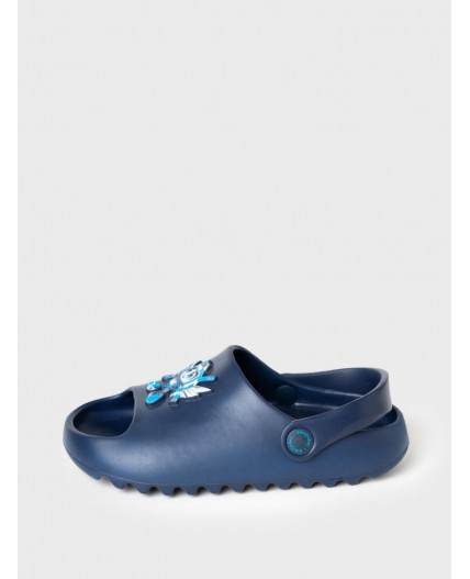 Сабо для мальчиков тёмно-синий