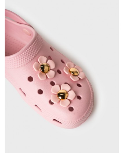 Сабо для девочек розовый