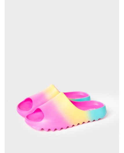 Сабо для девочек разноцветный