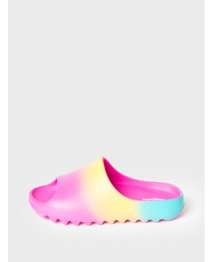 Сабо для девочек разноцветный