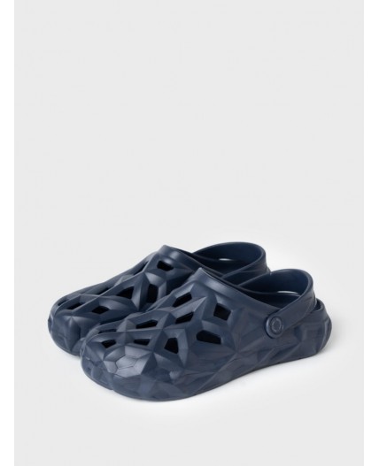 Сабо для мальчиков тёмно-синий