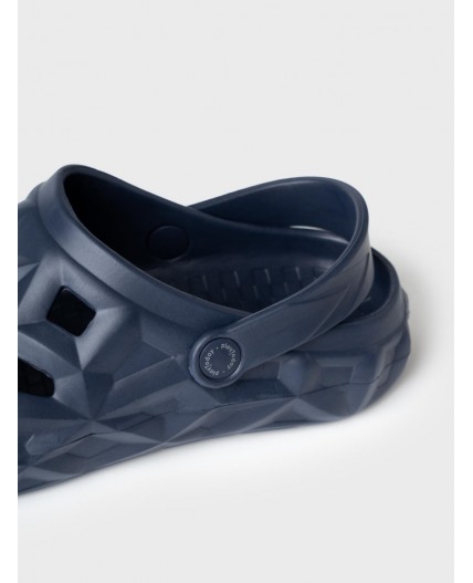 Сабо для мальчиков тёмно-синий