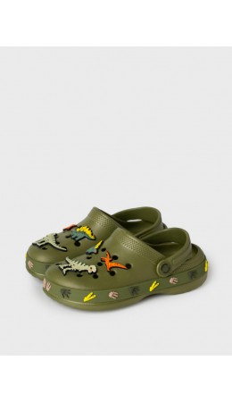 Сабо для мальчиков хаки