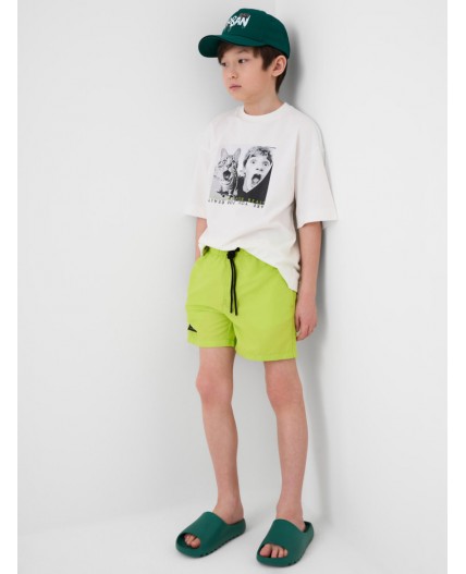 Сабо для мальчиков темно-зеленый