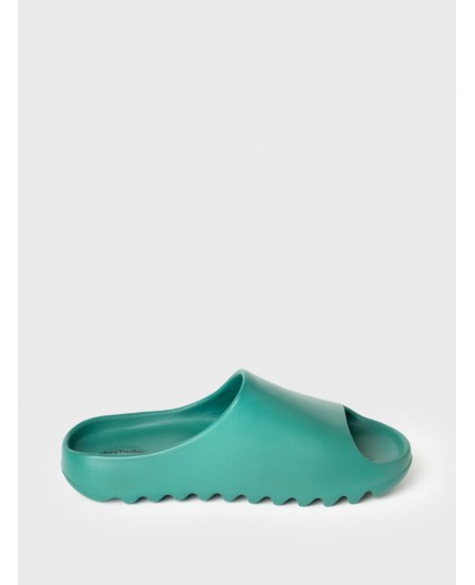 Сабо для мальчиков темно-зеленый