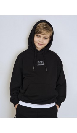 Толстовка трикотажная для мальчиков черный