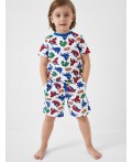 Пижама текстильная для мальчиков multicolor