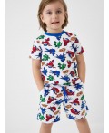 Пижама текстильная для мальчиков multicolor