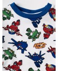 Пижама текстильная для мальчиков multicolor