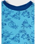 Пижама текстильная для мальчиков dark blue, light blue