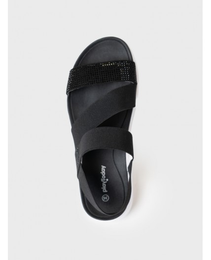 Туфли открытые для девочек разноцветный