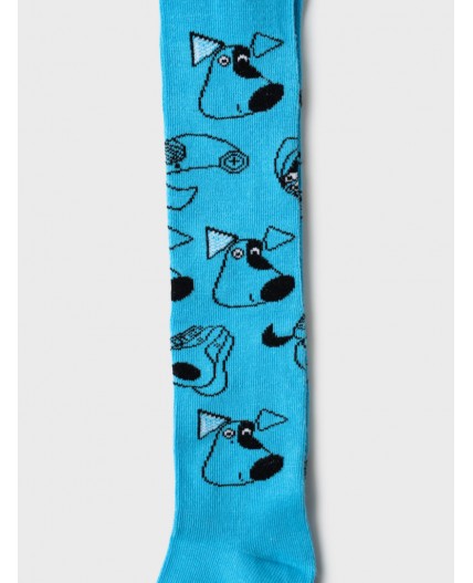 Колготки детские трикотажные для мальчиков black, white, light blue