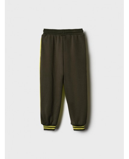 Брюки трикотажные для мальчиков dark green, light green