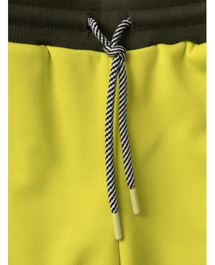 Брюки трикотажные для мальчиков dark green, light green