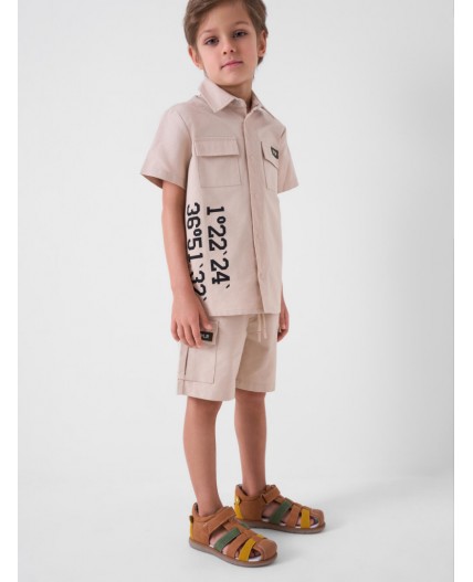 Сандалии для мальчиков коричневый