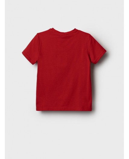 Фуфайка трикотажная для девочек (футболка) white, red, black