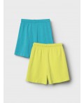 Шорты трикотажные для мальчиков, 2 шт в комплекте turquoise, light green