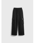 Брюки трикотажные для мальчиков black