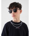 Фуфайка трикотажная для мальчиков (футболка) black