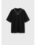 Фуфайка трикотажная для мальчиков (футболка) black