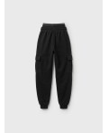 Брюки трикотажные для мальчиков black