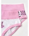 Трусы трикотажные для девочек, 2 шт в комплекте multicolor