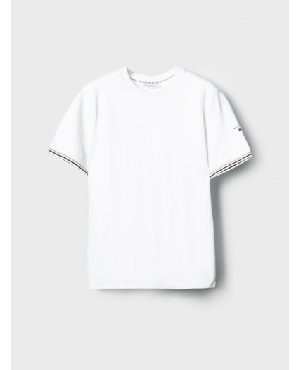 Фуфайка трикотажная для мужчин (футболка) white