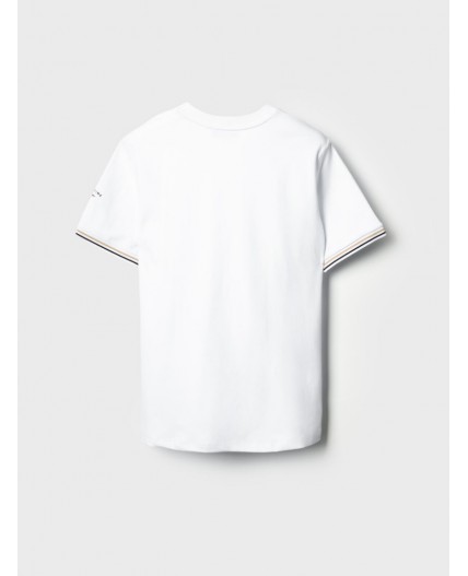 Фуфайка трикотажная для мужчин (футболка) white