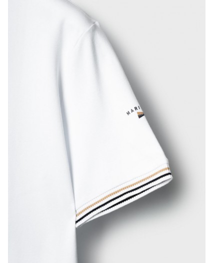 Фуфайка трикотажная для мужчин (футболка) white
