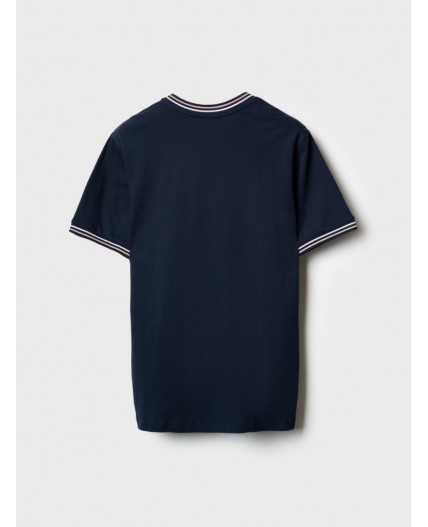 Фуфайка трикотажная для мужчин (футболка) dark blue