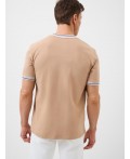 Фуфайка трикотажная для мужчин (футболка) beige