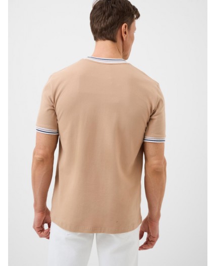 Фуфайка трикотажная для мужчин (футболка) beige