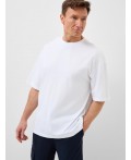Фуфайка трикотажная для мужчин (футболка) white